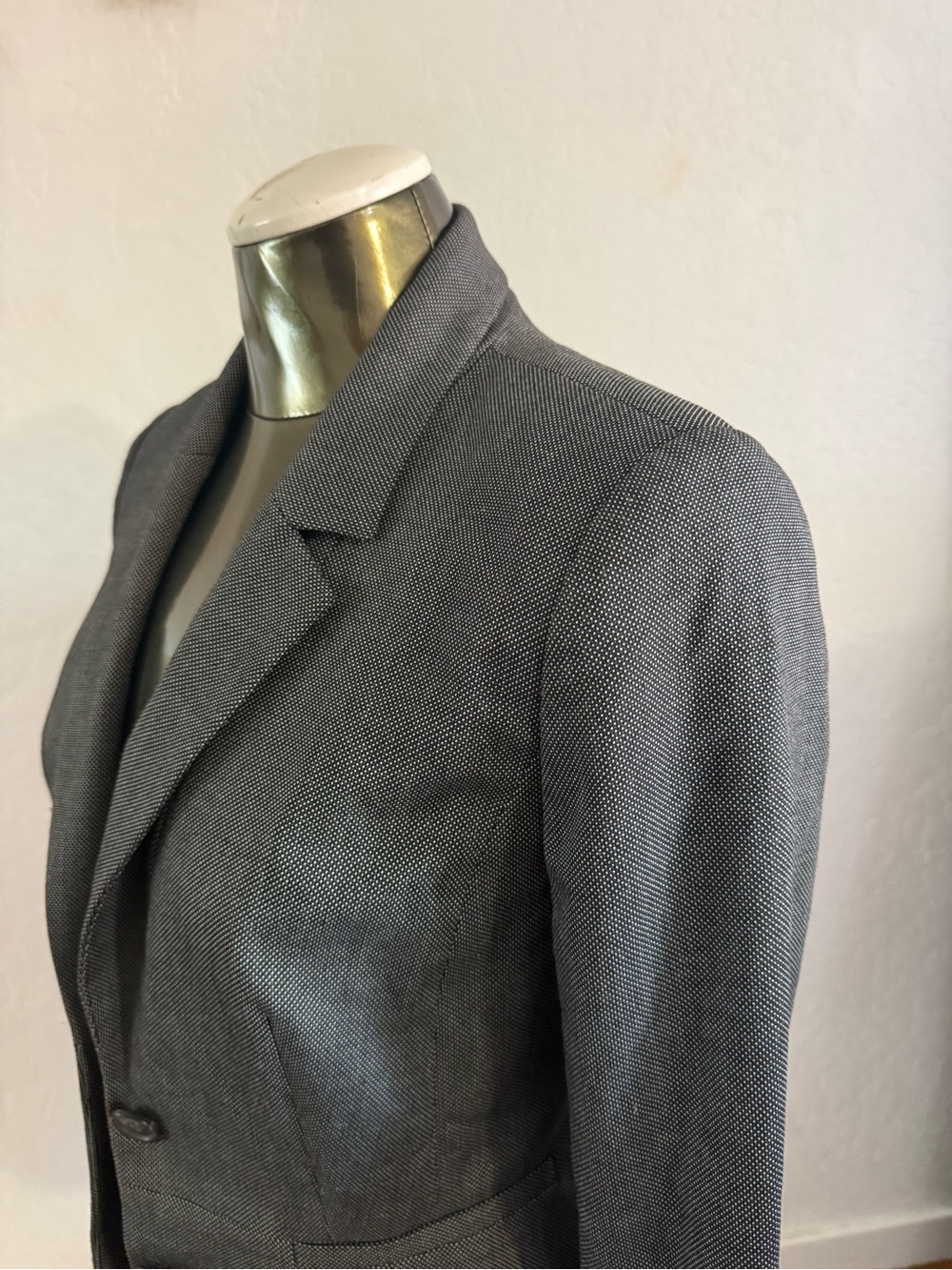 Halogen Tailored Grey Womens Blazer
